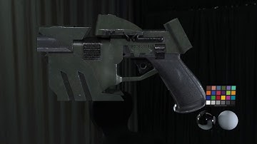 Dýrið - Projector Gun Look Dev Turntable