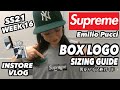 SUPREME EMILIO PUCCI BOX LOGO SIZING GUIDE & UNBOXING | シュプリームエミリオプッチボックスロゴサイズ感＆インストア購入品紹介