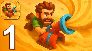 Dune and Dusted - Gameplay Walkthrough Part 1 - Explore Sands Uncover Secrets (iOS, Android)