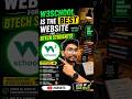 99% BTech Students Don’t Know This Website….   #w3schools #learning #btech #placement #jobs #skills