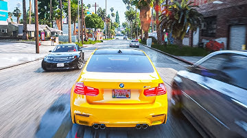 GTA V: Enhanced Photorealistic Graphics MOD - Ray-Tracing RTX 4090 Ultra Realistic Gameplay!