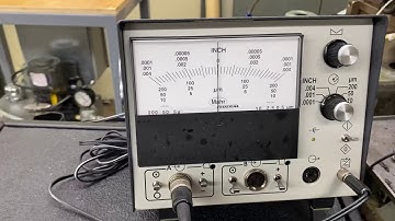 Axial Error Motion Test of Professional Instruments 10B-H Hydrostatic Spindle