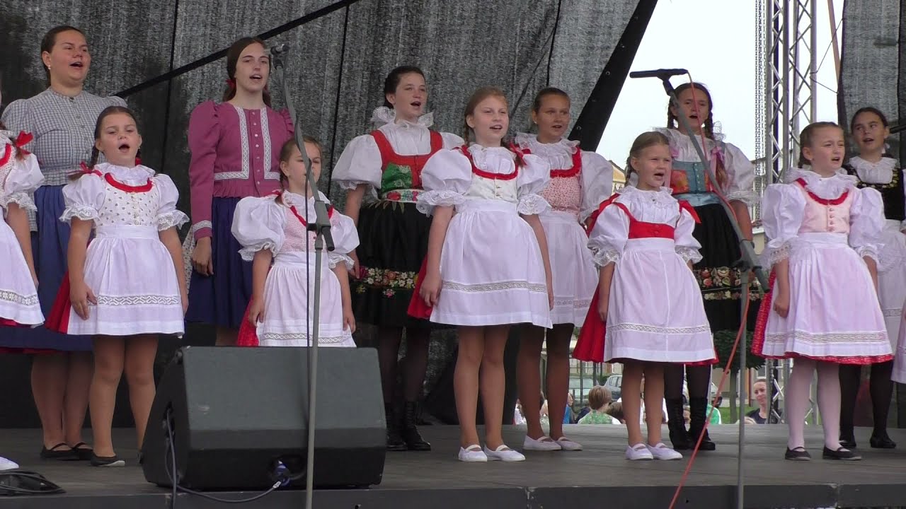 Vystoupení dětského souboru Danájek ze Strážnice
