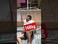 140kgの前転ヤバイ身体能力