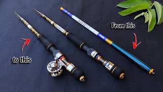 Cara Membuat Joran Tegek Stream Style - Custom Oregon Rawit