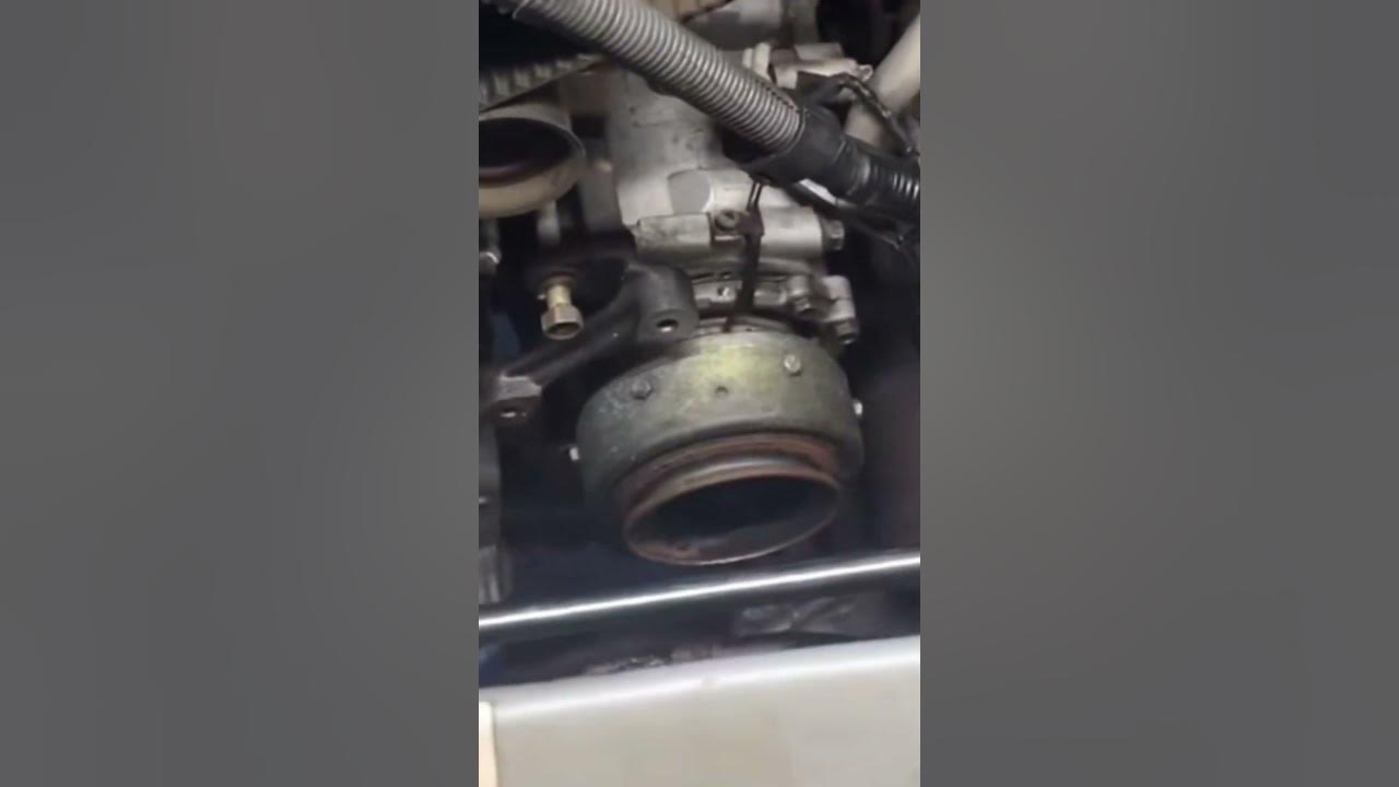 How to remove a stuck crank pulley harmonic balancer bolt removal