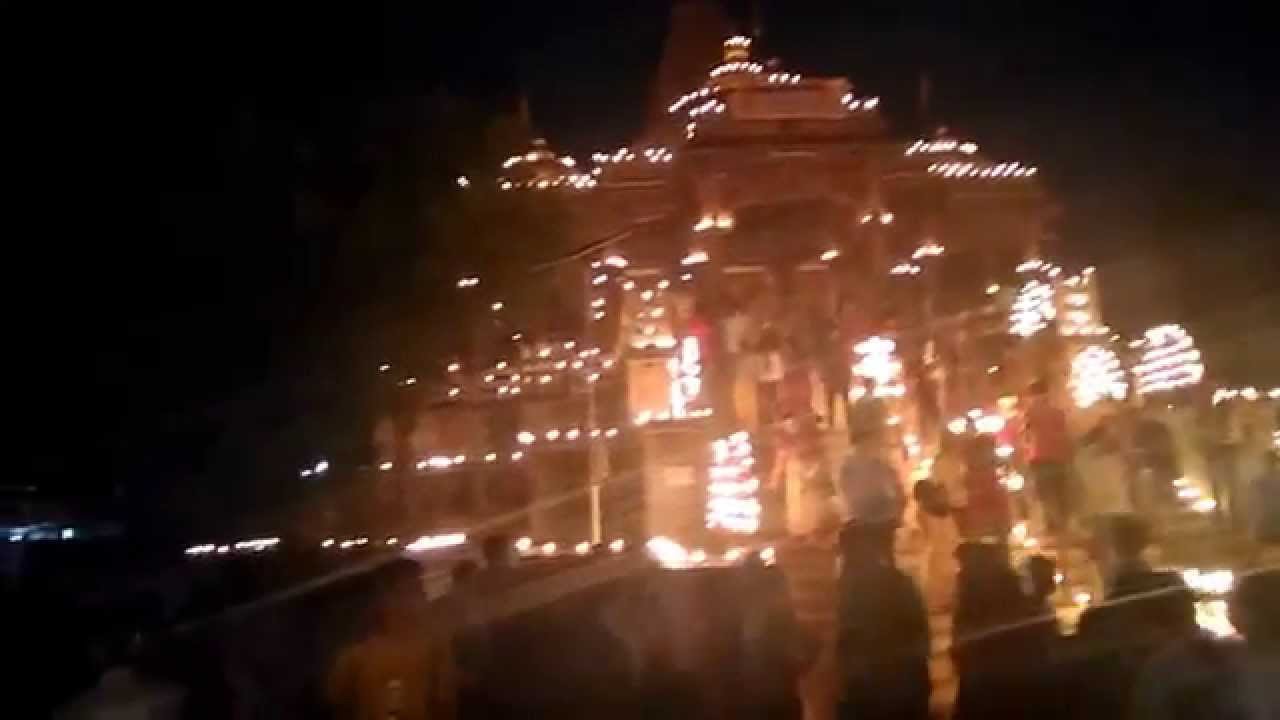 Panchdev temple gandhinagar on dev diwali festival