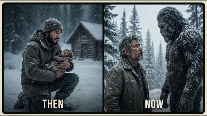 He Saved a Baby Bigfoot in a Storm — 20 Years Later, Its Father Came Looking for Him - YouTube