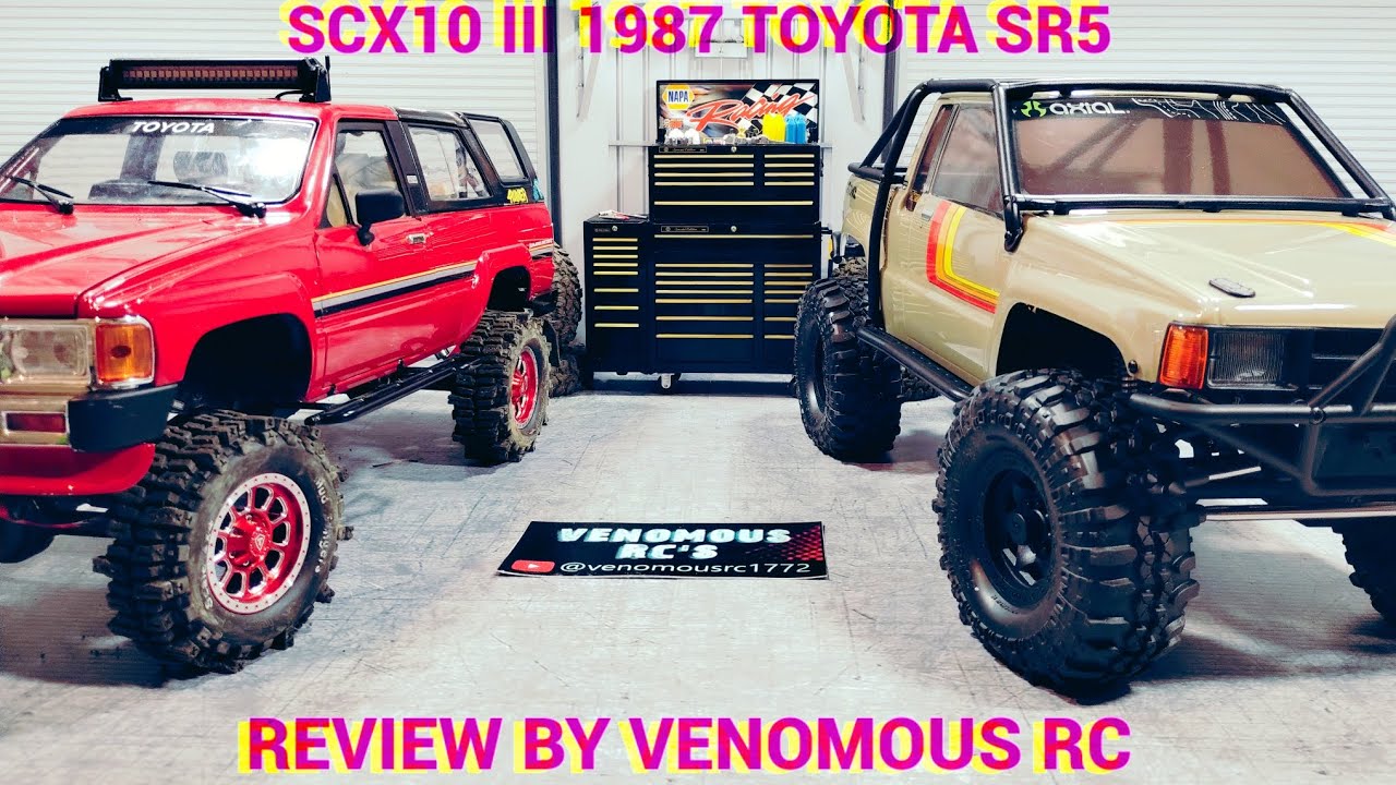 Scx10 iii 1987 Toyota SR5 - unboxing/review raw and unfiltered!!!