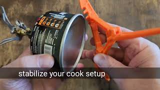 Gas Canister Stand for your cook set