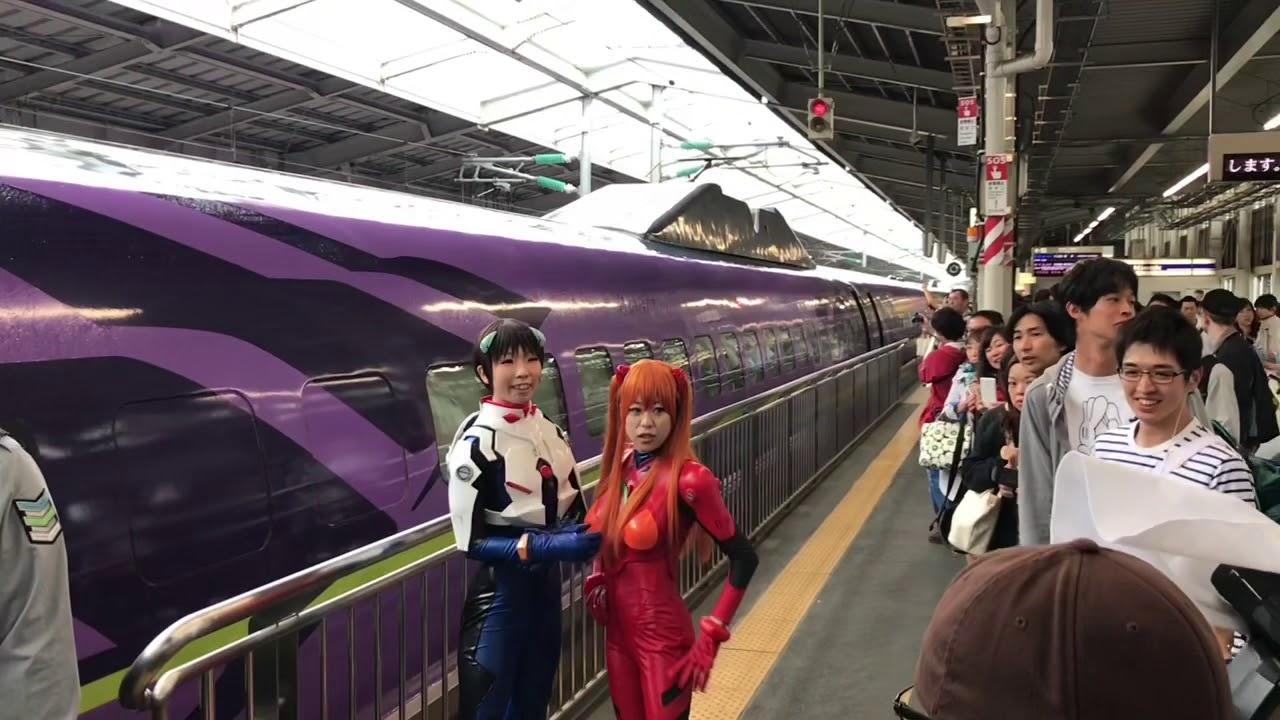 エヴァ新幹線 500TYPE EVA PROJECT | 新幹線：新世紀福音戰士計畫