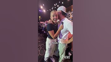 Chris Hughes surprises Jojo Siwa ahead of Dancers Against Cancer Gala of the Stars.