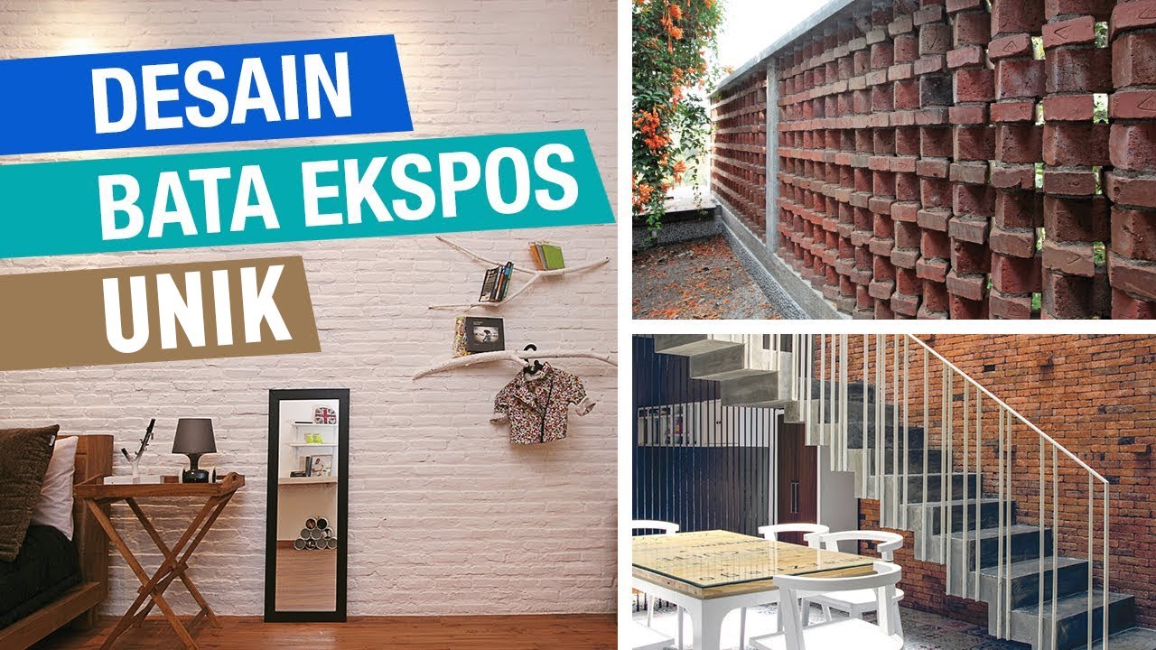 Ini Dia Inspirasi Rumah Impian Dengan Bata Ekspos YouTube