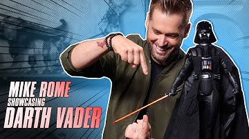 You underestimate the power of the Dark Side. -  Mike Rome Showcases Darth Vader