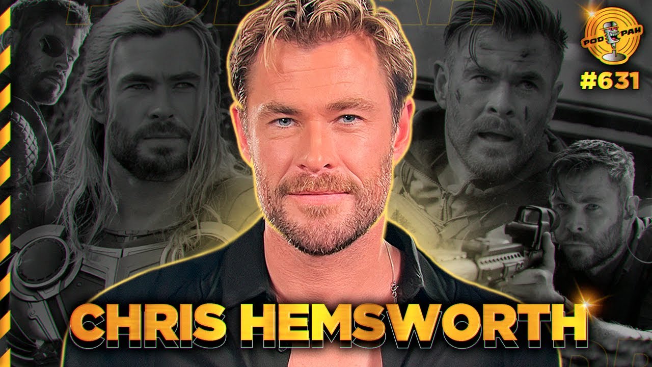 Thor, Chris Hemsworth será convidado do Podpah desta sexta-feira