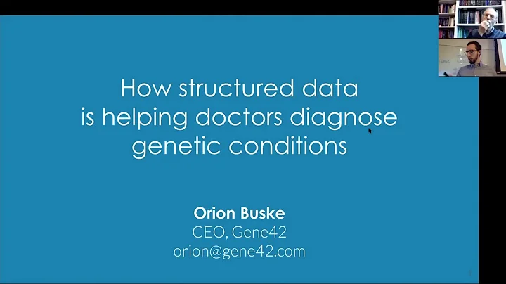 Orion Buske - How structured data is helping docto...