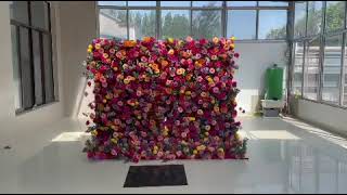 How To Set Up FLower Wall from @houseoffleurhouston