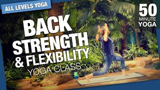 Back Strength & Flexibility Yoga Class - Five Parks Yoga - 45 Minute Class