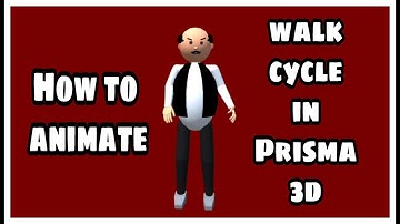 How to animate walkcycle in prisma 3d/ R3D Studio