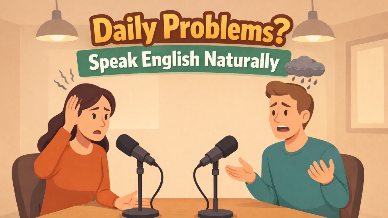 Real ENGLISH Conversations: Talk About Daily Problems Naturally