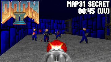 DooM II: Switch Unity Ports - MAP31S (UV-Speed) - 00:45 (Personal Best)