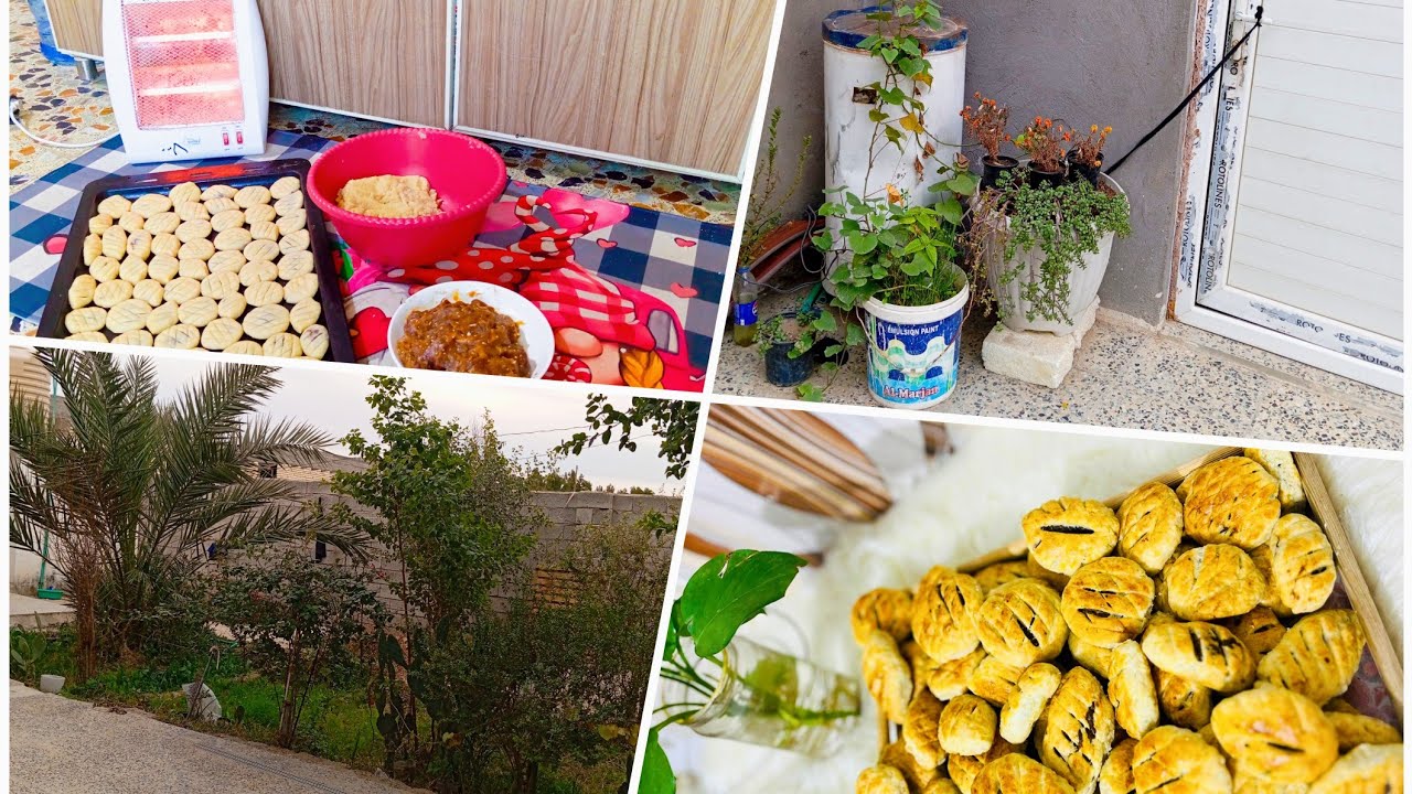 اععع شلون تشتغلين بدون اجفوف🤮شوفولي حل رجلي كلش قاسي وياي😭💔كليجه هشه ولذيذة😋#اكسبلور #يومياتي