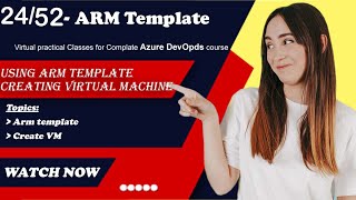 ARM Template | How to create VM using ARM template | ARM template se virtual machine kaise banayai