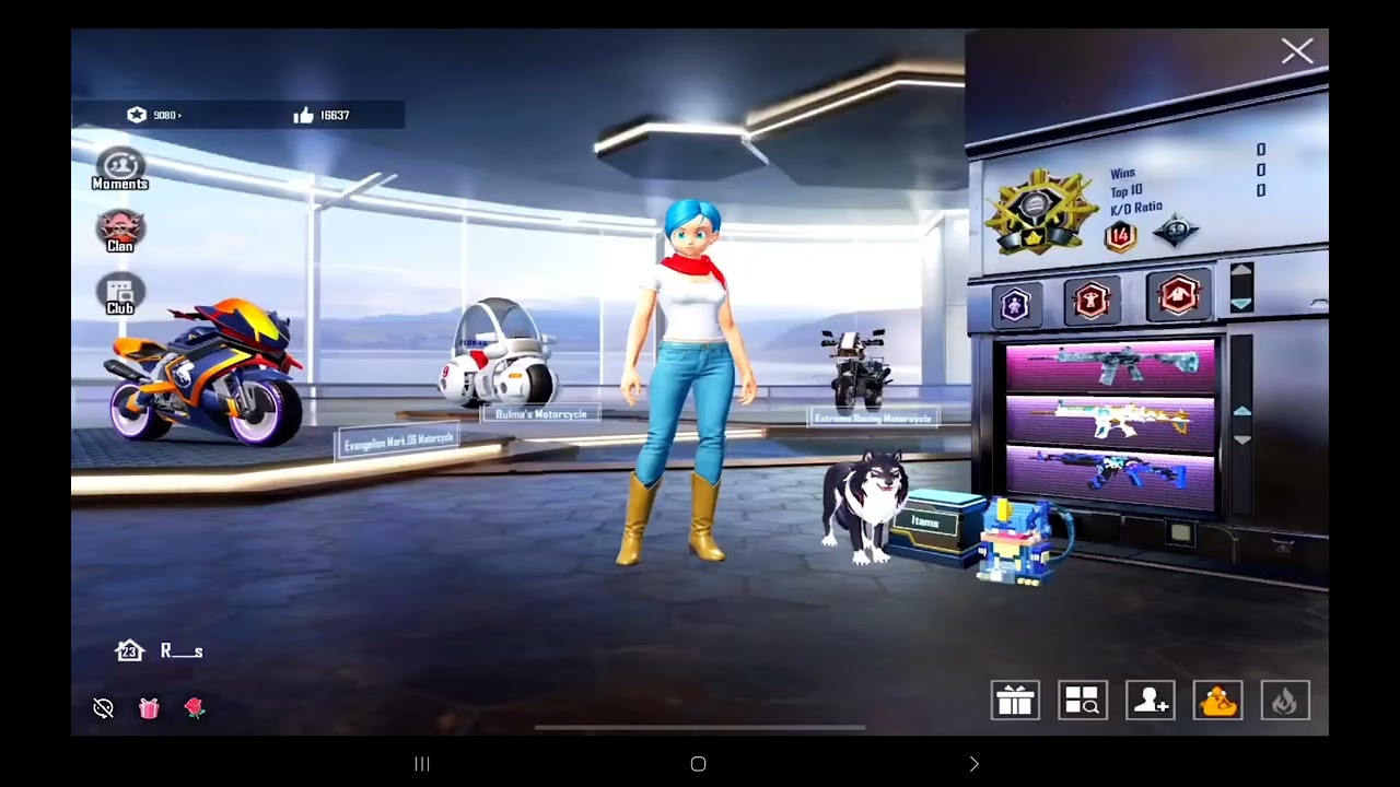 صبيحاوي يزحف لو اجيب الجيم تصيرين حبيبتي🥰|ببجي موبايل