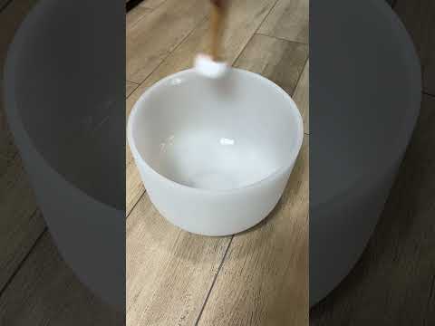 Кварцева Співоча ЧАША 25 см, видео 1