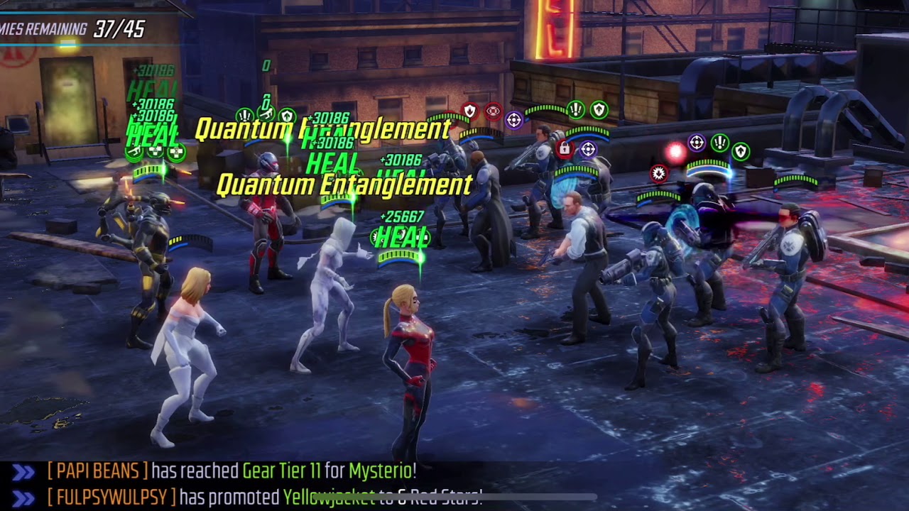 Pym tech sans wasp/Emma 5th/node 8 dd3/WAVE 1