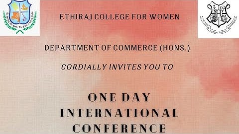 INTERNATIONAL CONFERENCE