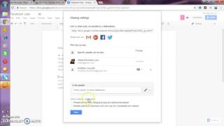 Collaborative Writing Using Google Drive