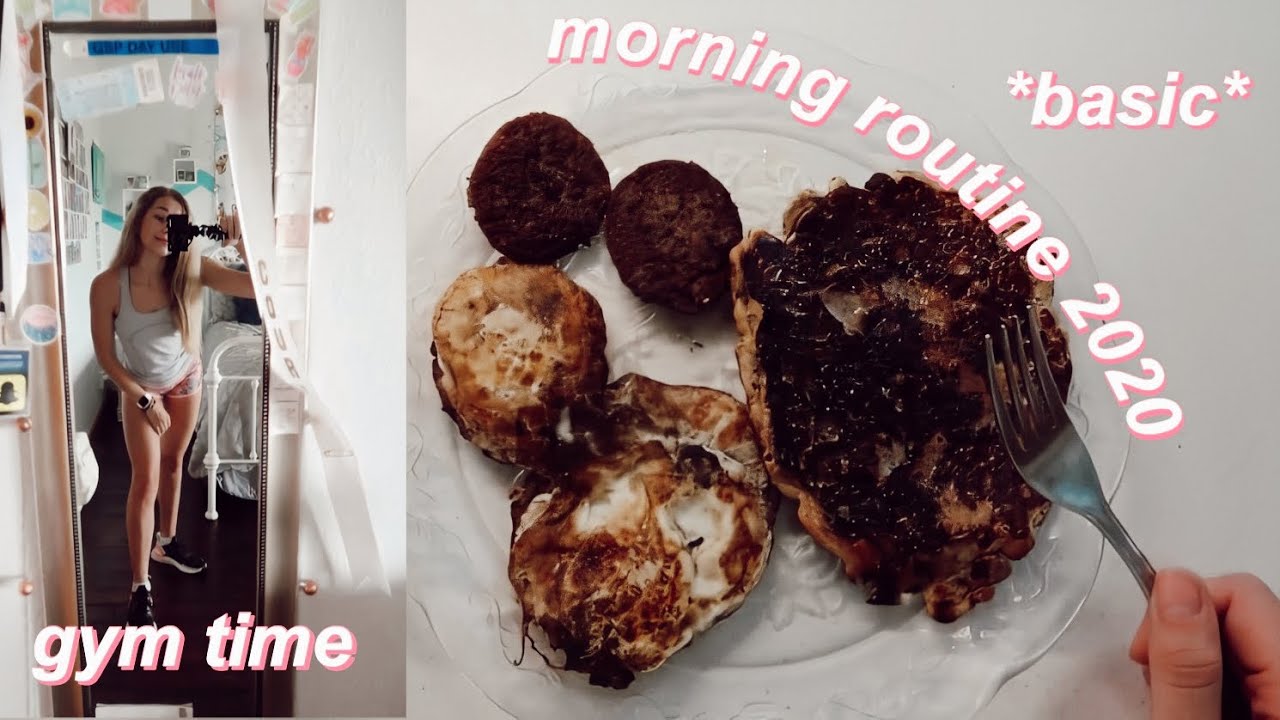 my *basic* summer morning routine 2020
