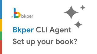 Bkper Agent in action to set up a simple business ledger and generate a simple report.