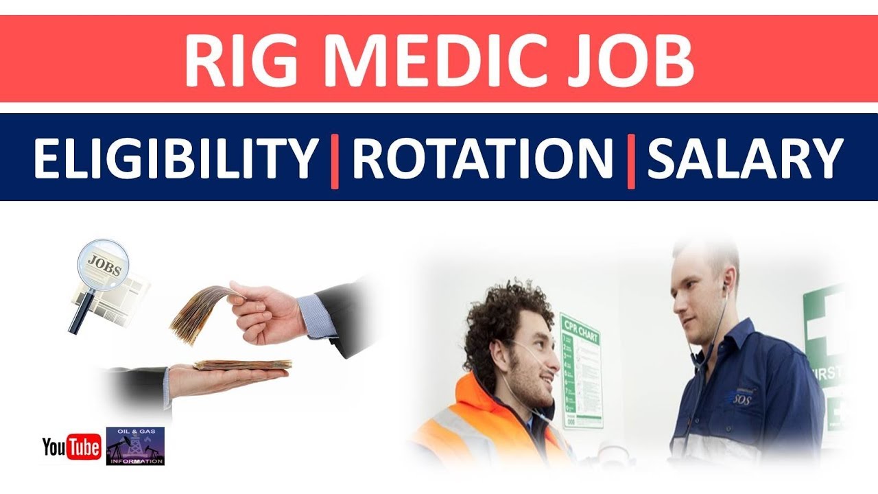 Rig Medic Job Eligibility Rotation Salary Oil And Gas YouTube