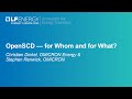 OpenSCD — for Whom and for What? - Christian Dinkel, OMICRON Energy & Stephen Renwick, OMICRON