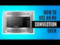 RV Built-In Stainless Steel SMART Air Fry and Convection Microwave Oven | 1.1 cu.ft. | 10 Power Levels | Tempered Glass Turntable | RV-200S-CON