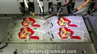Automatic soft pvc rubber shoe slipper upper shoe sole making machine screenshot 4