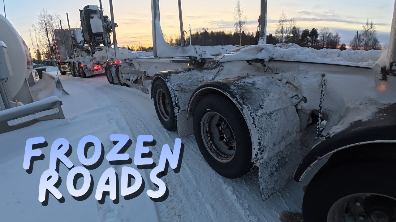 Timber Trucking in the Arctic – Life on the Road in Lapland