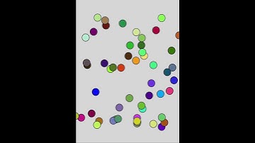 Particle simulation  #particles #simulation #animation #simulate #blender #shorts