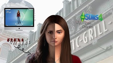 Elena GILBERT - speed build CAS+ CC links ♡ SIMS4