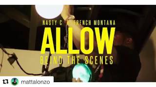 Nasty_C - Allow (Official Video) ft French Montana BEHIND THE SCENES.