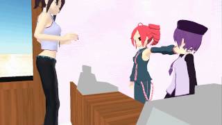 【MMDxUTAU】Love Confession?