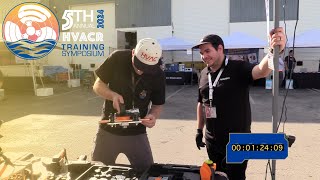 Skills Competition at the NAVAC Booth by HVAC School 2,154 views 2 months ago 9 minutes, 56 seconds