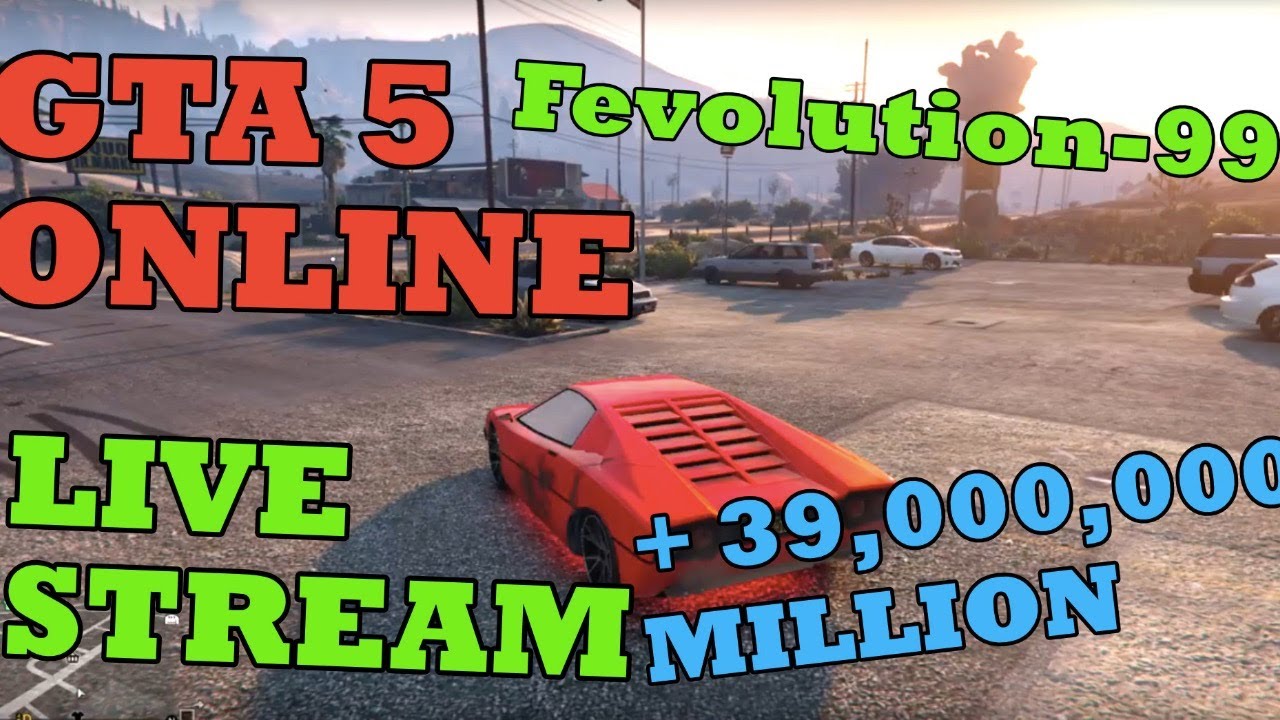 GTA 5 ONLINE LIVE STREAM With Friends - YouTube