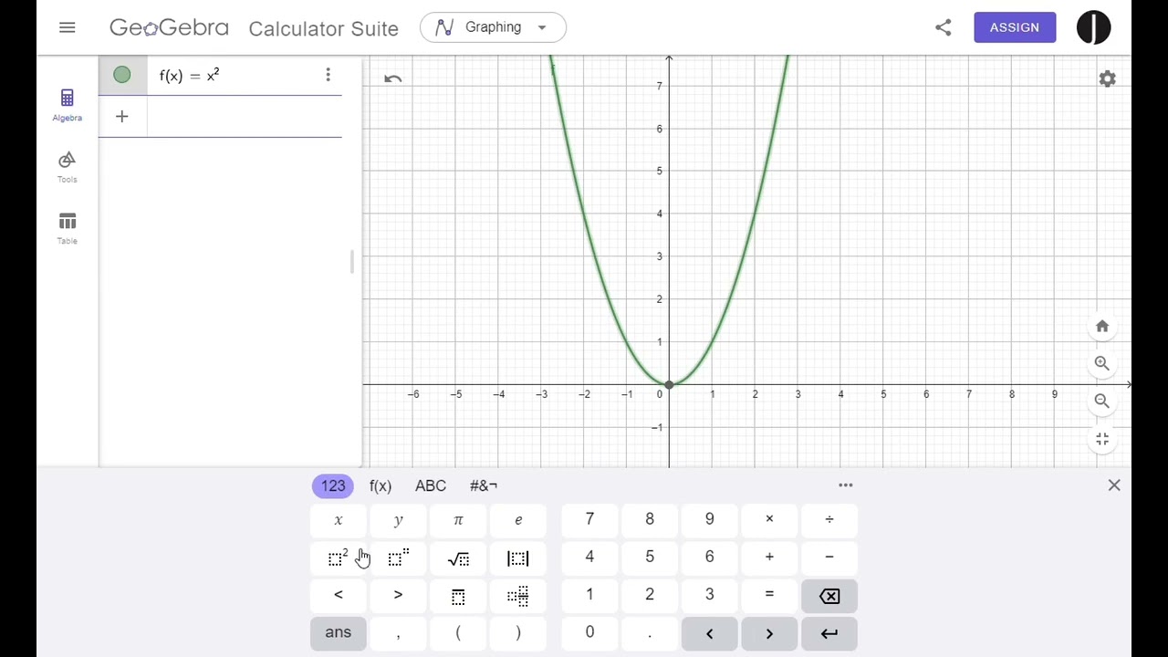 Integral Command Using Geogebra