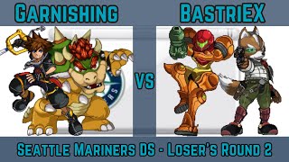 Garnishing (Sora, Bowser) vs. BastriEX (Samus, Fox) - Loser's Round 2 - Seattle Mariners DS Tourney