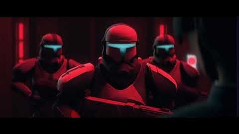 Scorch stuns Jax but I redubbed his voice in The Bad Batch (AI video)