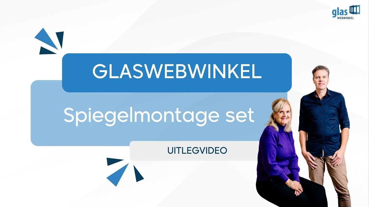 Gemakkelijke montage met de spiegelmontage set