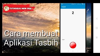 Cara membuat aplikasi tasbih screenshot 2